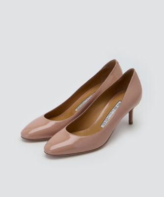 NICLA エナメルパンプス 6．0cm APLICOT 0911