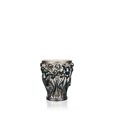 ＜LALIQUE＞フラワーベース　バコントゥ　スモール　ブロンズ