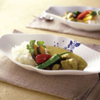 ストロベリー　ブルーム　インディゴ　マルチディッシュ