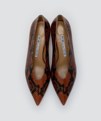Pellico ペリーコ　ANIMA レザー　パンプス　35.5 美品 PELLICO パンプス ANIMA 3.5cm BROWN : ZOZOTOWN Yahoo!店