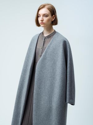 買収 新品 DoCLASSE BALLISウールメルトンボンディングコートLサイズ