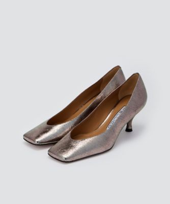 NORA パンプス 6．0cm SILVER