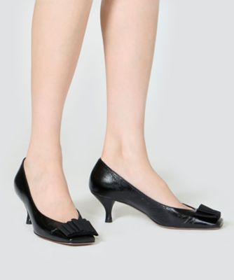 NORA グログランパンプス 6．0cm BLACK