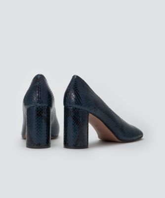 VOLA パンプス 8．0cm PYTHONBLUE