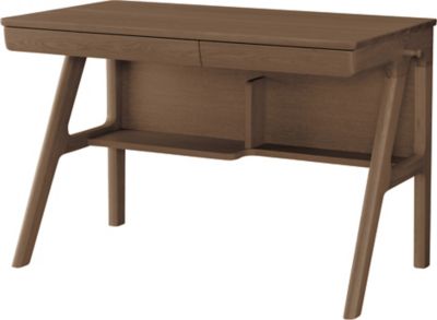 浜本工芸 (Baby & Kids)/ハマモトコウゲイ No.09 デスク 幅100cm 奥行65cm カフェオーク 机・デスク【三越伊勢丹/公式】