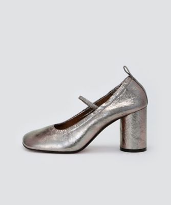 PELLICO (Women)/ペリーコ VOLA メリージェーンパンプス 8.0cm SILVER 0975CRAQUELE SILVER 靴【三越伊勢丹/公式】