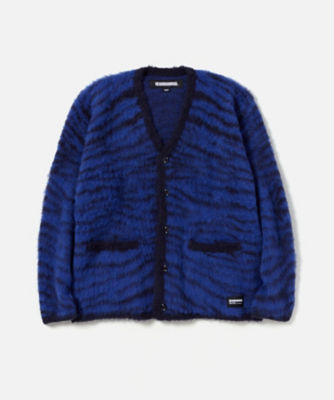 カーディガン ＴＩＧＥＲ ＰＡＴＴＥＲＮ ＭＯＨＡＩＲ