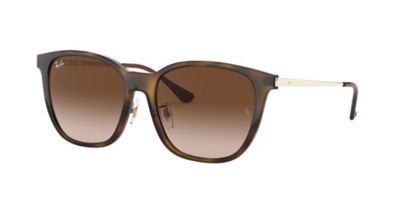 レイバン サングラス 美品 ケース付き 043W30 Ray-Ban レイバン サングラス RB4333D 60187 スクエア 純正度