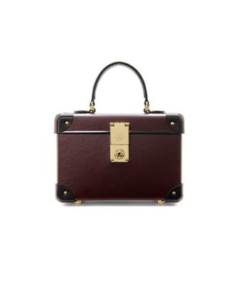 Globe-Trotter/グローブ・トロッター バッグ センテナリー ハンドバッグ ラージ オックスブラッド/ブラック GTCNTOB09HB オックスブラッド／ブラック 旅行用かばん・バッグ【三越伊勢丹/公式】