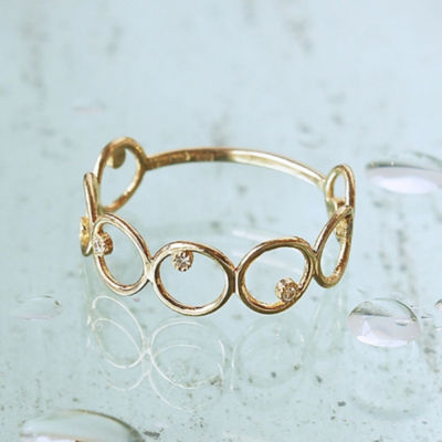 ＜e.m. (Women)＞ｌｉｔｔｌｅ　ｅｍｂｌｅｍ　ダイヤモンドリング