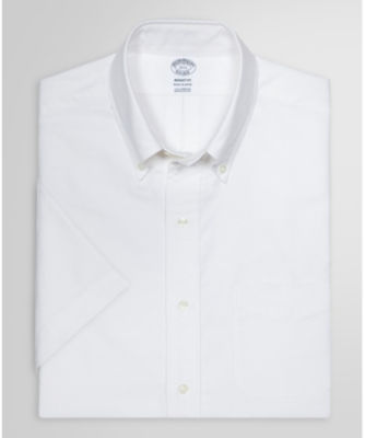 スーピマコットン　オックスフォード　ポロカラー　ショートスリーブドレスシャツ　Ｒｅｇｅｎｔ　Ｆｉｔ　１００１８５９５０