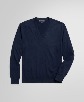 Brooks Brothers/ブルックス ブラザーズ スーピマコットン Vネックセーター 100187633