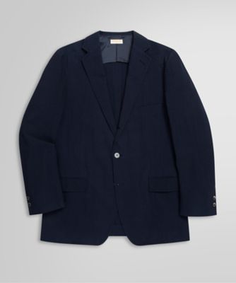 Brooks Brothers/ブルックス ブラザーズ スーピマコットン　シアサッカー　段返り３ボタン　アンコンジャケット　Ｔｒａｄｉｔｉｏｎａｌ　１００２１６１８８