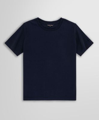 ＜Brooks Brothers＞コットンスムース　クルーネック　Ｔシャツ　Ｎａｖｙ