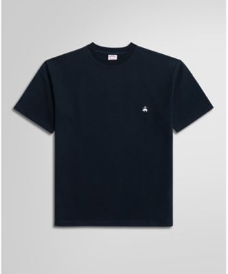 ＜三越伊勢丹/公式＞ Brooks Brothers/ブルックス ブラザーズ USAコットンジャージー ヘビーウェイト GFロゴ Tシャツ 100217381 ネイビー トップス【三越伊勢丹/公式】