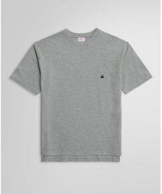 Brooks Brothers/ブルックス ブラザーズ USAコットンピケ GFロゴ ショートスリーブTシャツ 100219405