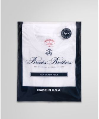 コットン　２パック　クルーネック　Ｔシャツ　Ｍａｄｅ　ｉｎ　ＵＳＡ　１００２１９９７２
