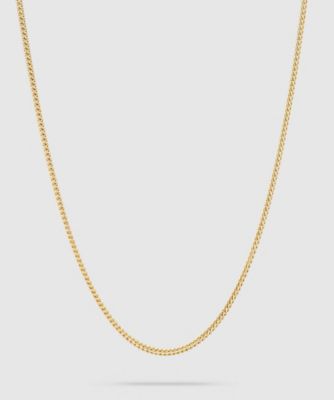 ＜TOMWOOD (Women)＞ネックレス　Ｃｕｒｂ　Ｃｈａｉｎ　Ｓｌｉｍ　Ｇｏｌｄ　１００２７０