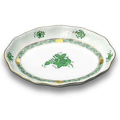 アポニー・グリーン スイートディッシュ | Herend/ヘレンド | 三越