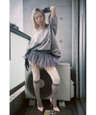 ＜neith. (Women)＞Ｍｕｌｔｉ　Ｔｕｌｌｅ　１００６ー３３０２０ー１０９９