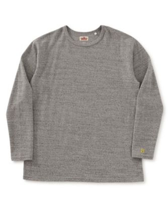 ＜三越伊勢丹/公式＞ HOLLYWOOD RANCH MARKET/ハリウッド ランチ マーケット【MEN'S】長袖カットソー 1006574 CL0017 COMFORTABLE CNLS STフライス GREY トップス【三越伊勢丹/公式】