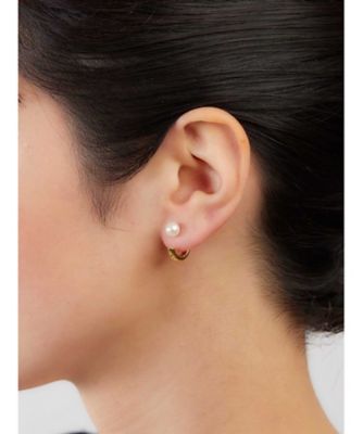 Frida Pearl Pierced Earring－Yellow