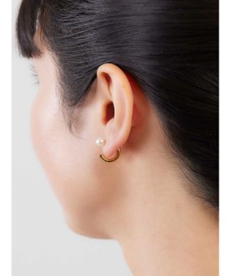 Frida Pearl Pierced Earring－Yellow