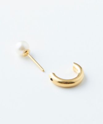 Frida Pearl Pierced Earring－Yellow