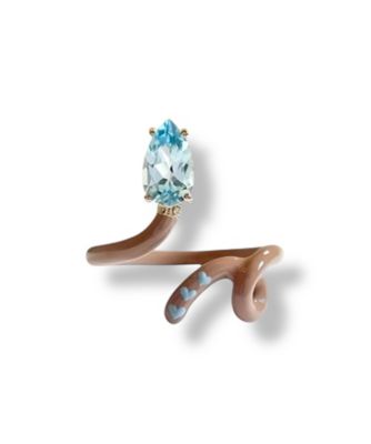 ＜H.P.FRANCE BIJOUX (Women)＞ベア・ボンジャスカ×アッシュ・ペー・フランス　４０ｔｈ　リング　１００８６０１－２５２１００２－００２１