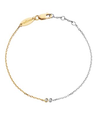 ＜H.P.FRANCE BIJOUX (Women)＞レッドライン　トゥエンティチェーン　ブレスレット　１００９６０１－８８８９００３－０１０５