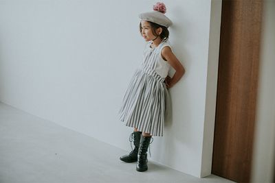 お食事エプロン　ｂｏｕｑｕｅｔ　４　ｓｔｒｉｐｅ　ｋｉｄｓ
