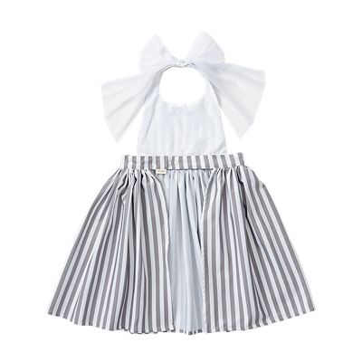 お食事エプロン　ｂｏｕｑｕｅｔ　４　ｓｔｒｉｐｅ　ｋｉｄｓ