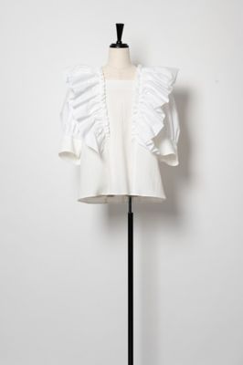 選べる２個セット Arobe Bumpy Frill Shirt - 通販 - zumayaverde.com