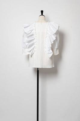 選べる２個セット Arobe Bumpy Frill Shirt - 通販 - zumayaverde.com