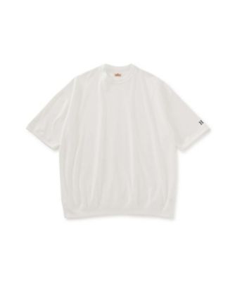UNISEX】ストレッチフライス ヘムリブ ショートスリーブ T