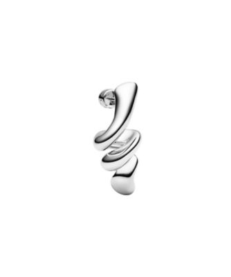 ＜MARIA BLACK＞Ｃｏｉｌ　Ｓｍａｌｌ　Ｐｉｅｒｃｅｄ　Ｅａｒｒｉｎｇ－Ｓｉｌｖｅｒ　※シングル（左耳用）　１０１１１５ＡＧ－Ｓ－ＬＥＦＴ