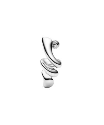 ＜MARIA BLACK＞Ｃｏｉｌ　Ｓｍａｌｌ　Ｐｉｅｒｃｅｄ　Ｅａｒｒｉｎｇ－Ｓｉｌｖｅｒ　※シングル（右耳用）　１０１１１５ＡＧ－Ｓ－ＲＩＧＨＴ