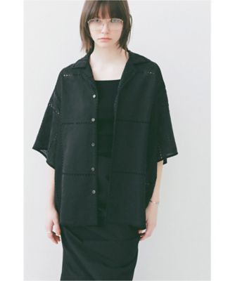 EMBROIDERY LACE BOX SHIRTS 10122ー
