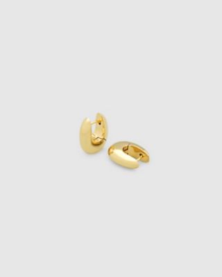 ＜TOMWOOD (Women)＞ピアス　Ｐｅｂｂｌｅ　Ｈｏｏｐｓ　Ｓｍａｌｌ　Ｇｏｌｄ