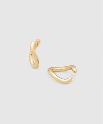 ピアス Oyster Hoops Medium | TOMWOOD (Women