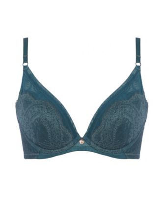 FLORALE by Triumph (Women)/フロラーレ バイ トリンプ フロラーレ バイ トリンプ017 ブラジャー FL017 WHP ダークブルー 【三越伊勢丹/公式】