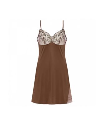 FLORALE by Triumph (Women)/フロラーレ バイ トリンプ フロラーレ バイ トリンプ 615 スリップ FL615 Slip ブラウン 【三越伊勢丹/公式】