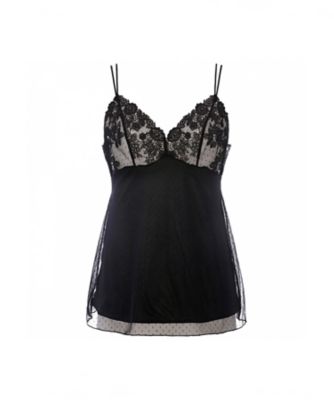 FLORALE by Triumph (Women)/フロラーレ バイ トリンプ フロラーレ リュクス5022 キャミソール FL5022 CAMI ブラック 下着・靴下【三越伊勢丹/公式】