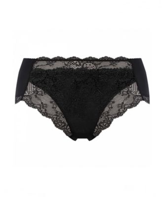 FLORALE by Triumph (Women)/フロラーレ バイ トリンプ フロラーレ リュクス5022 はきこみ普通ショーツ FL5022 Midi ブラック パンツ・ショーツ【三越伊勢丹/公式】