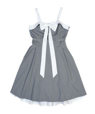 ＜MILK (Women)＞Ｒｉｂｂｏｎ　Ｎｏｉｒ　Ｄｒｅｓｓ　１０２５３１０４