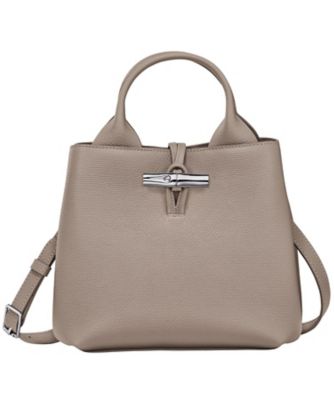 LONGCHAMP（Women）/ロンシャン Le Roseau S トップハンドルバッグ 10273HFP クレイ ハンドバッグ【三越伊勢丹/公式】