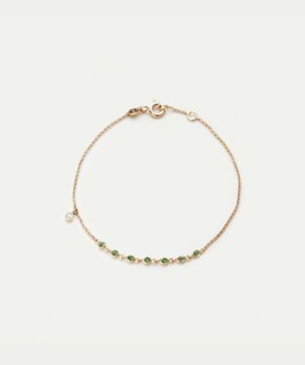 ＜H.P.FRANCE BIJOUX (Women)＞ウィー　バイ　ホワイトバード　ガーネットブレスレット　１０３２８０１－２４２００１９－０００１