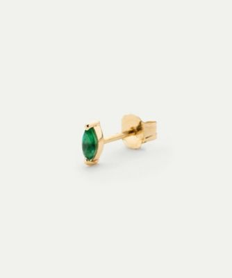 H.P.FRANCE BIJOUX (Women)/アッシュ・ぺー・フランス ビジュー ウィー　バイ　ホワイトバード　エメラルドピアス　※シングル　１０３２８０１－２４２００２４－０００１