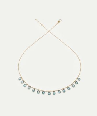 H.P.FRANCE BIJOUX (Women)/アッシュ・ぺー・フランス ビジュー ウィー　バイ　ホワイトバード　アクアマリンネックレス　１０３２８０１－２５１００２７－０００１
