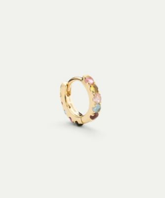 H.P.FRANCE BIJOUX (Women)/アッシュ・ぺー・フランス ビジュー ウィー　バイ　ホワイトバード　トルマリンピアス　※シングル　１０３２８０１－２５１００３０－０００１